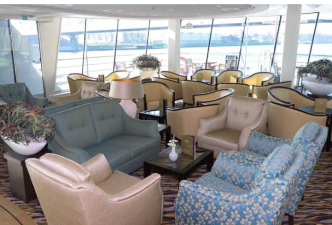 AMA River Cruise Ship lounge