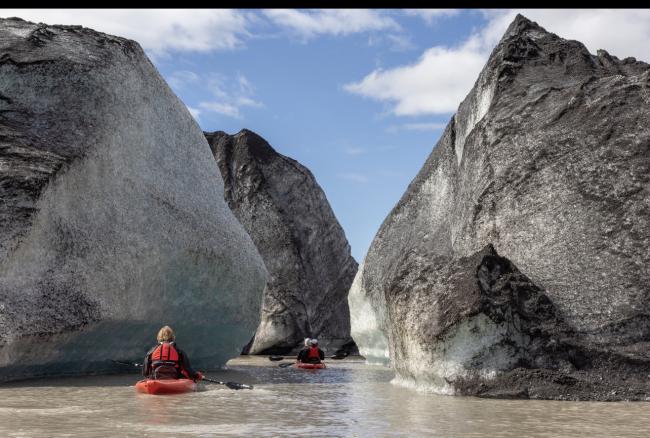 Iceland kayaking