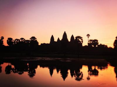 Angkor Wat at sunrise - Photo by C Lissner Angkor Wat at sunrise - Photo by C Lissner