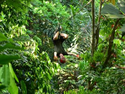 Costa Rica - zip line photo by C Lissner Costa Rica - zip line photo by C Lissner