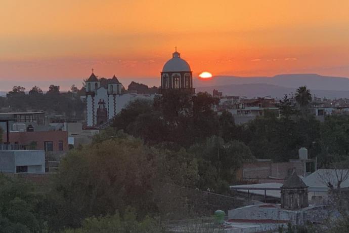 From the Rooftop at Rosewood San Miguel