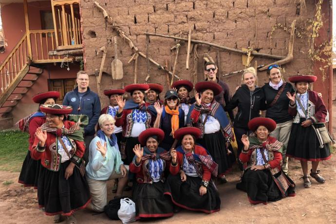 Chinchero Weavers in the Sacred Valley, Peru